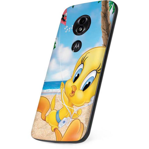 Looney Tunes Tweety Bird Ipod Moto E5 Play Skin