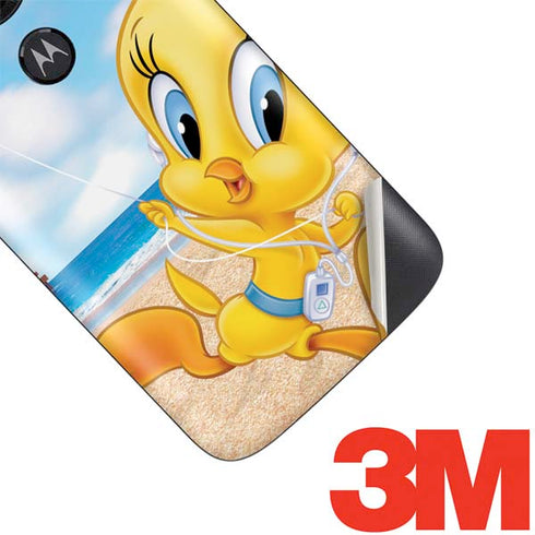 Looney Tunes Tweety Bird Ipod Moto E5 Play Skin