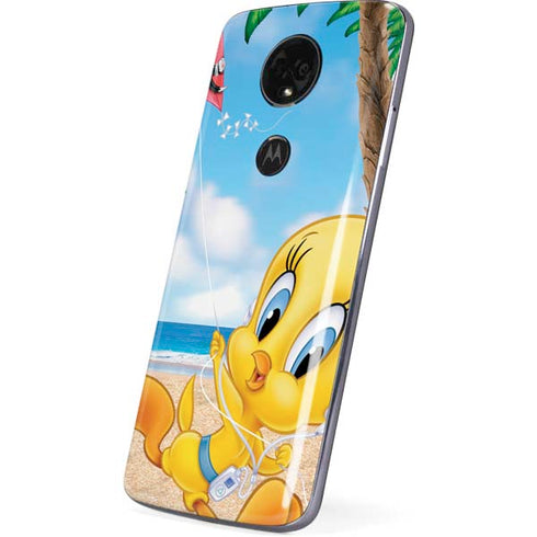 Looney Tunes Tweety Bird Ipod Moto E5 Plus Skin