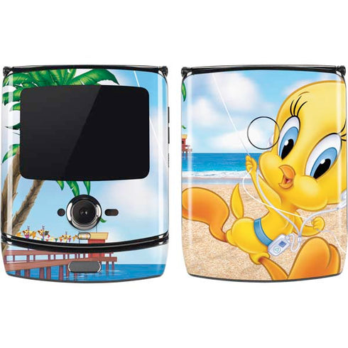 Looney Tunes Tweety Bird Ipod Motorola RAZR Skin