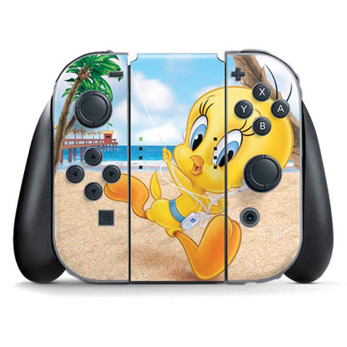 Looney Tunes Tweety Bird Ipod Nintendo Switch (2017-2021) Joy-Con Controller Skin