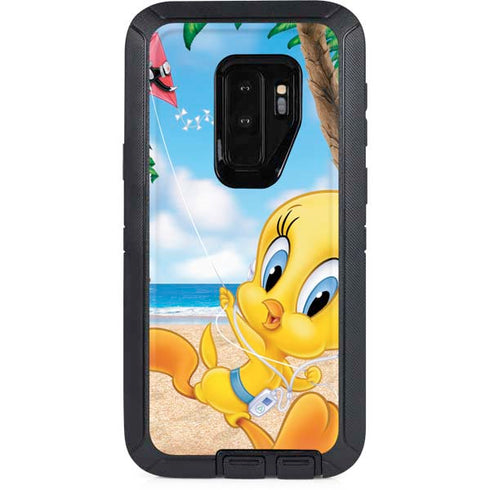 Looney Tunes Tweety Bird Ipod Otterbox Defender Galaxy Skin