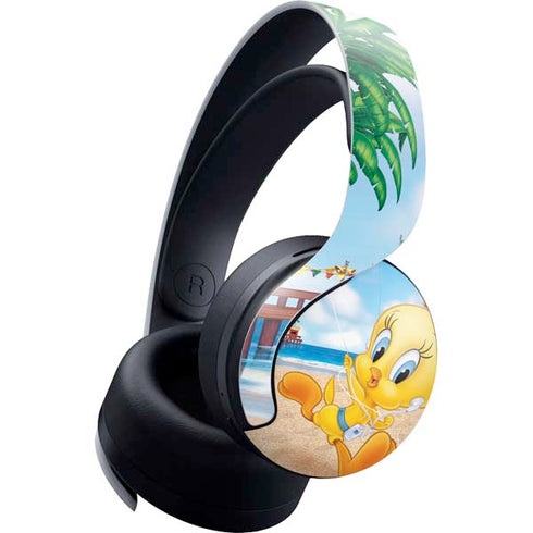 Looney Tunes Tweety Bird Ipod PULSE 3D Wireless Headset for PS5 Skin