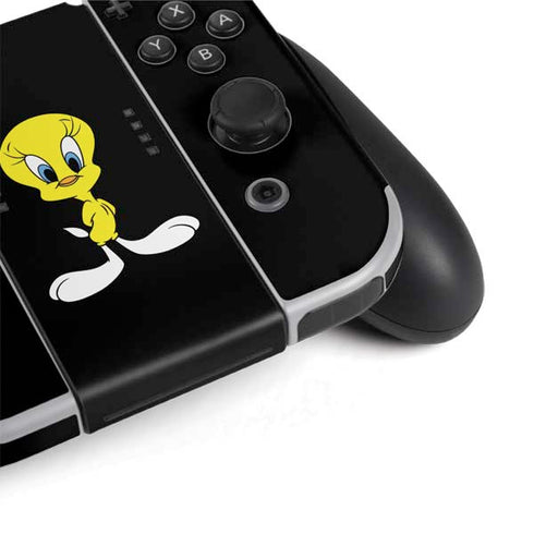 Looney Tunes Tweety Bird Nintendo Switch OLED (2021) Skin
