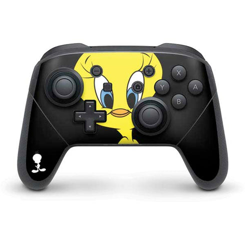 Looney Tunes Tweety Bird Nintendo Switch Pro Controller Skin