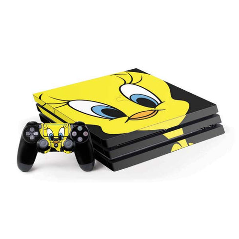 Looney Tunes Tweety Bird PS4 Pro Bundle Skin