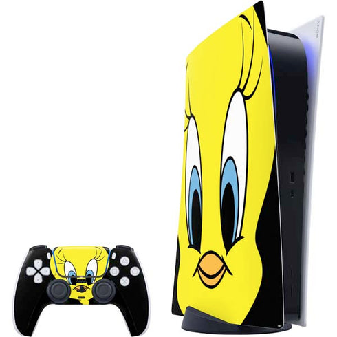 Looney Tunes Tweety Bird PS5 Digital Edition Bundle Skin