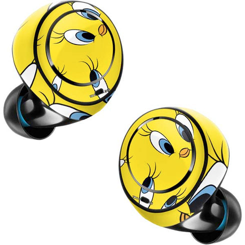 Looney Tunes Tweety Bird Super Sized Pattern Amazon Echo Buds Skin