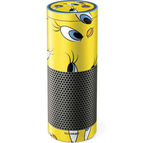 Looney Tunes Tweety Bird Super Sized Pattern Amazon Echo Skin