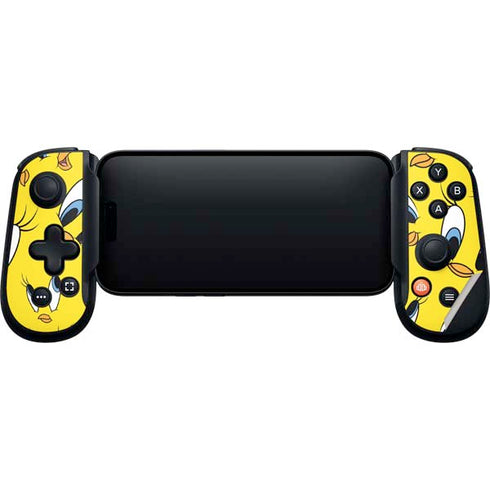 Looney Tunes Tweety Bird Super Sized Pattern Backbone One for iPhone Game Controller Skin