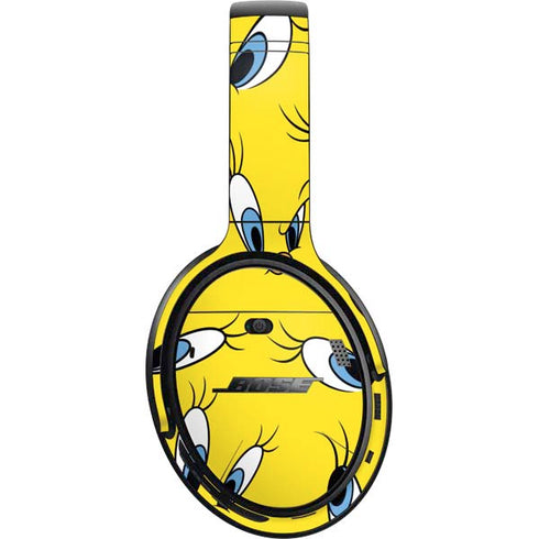 Looney Tunes Tweety Bird Super Sized Pattern Bose QuietComfort 35 II Headphones Skin