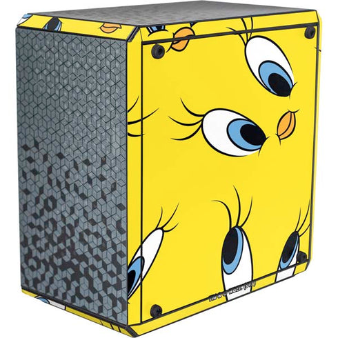 Looney Tunes Tweety Bird Super Sized Pattern Cooler Master MasterBox Q300L Mini Tower Skin