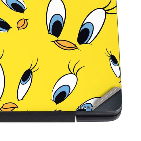 Looney Tunes Tweety Bird Super Sized Pattern Dell Vostro Skin
