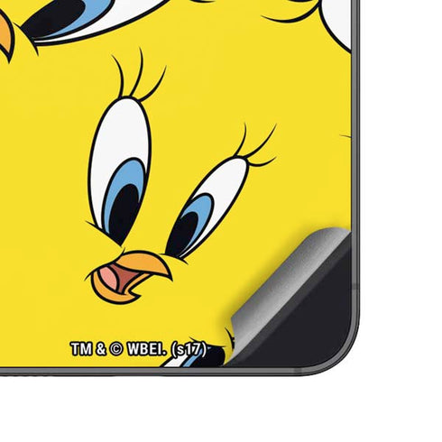 Looney Tunes Tweety Bird Super Sized Pattern Galaxy A14 5G Skin
