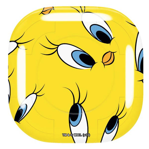 Looney Tunes Tweety Bird Super Sized Pattern Galaxy Buds Pro Skin