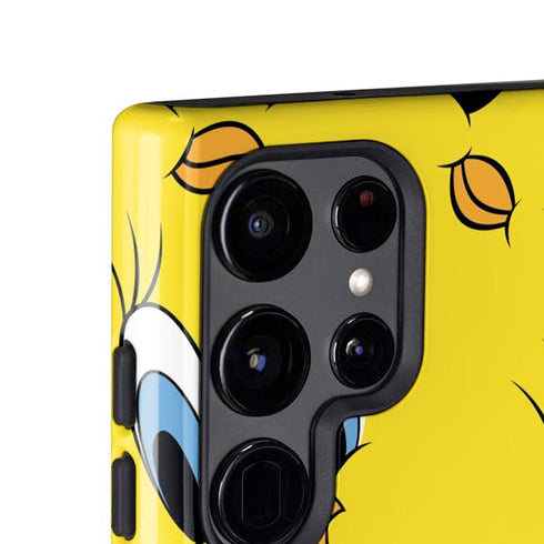 Looney Tunes Tweety Bird Super Sized Pattern Galaxy S24 Ultra Impact Case