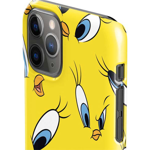 Looney Tunes Tweety Bird Super Sized Pattern iPhone 11 Pro Lite Case