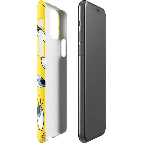 Looney Tunes Tweety Bird Super Sized Pattern iPhone 11 Pro Lite Case