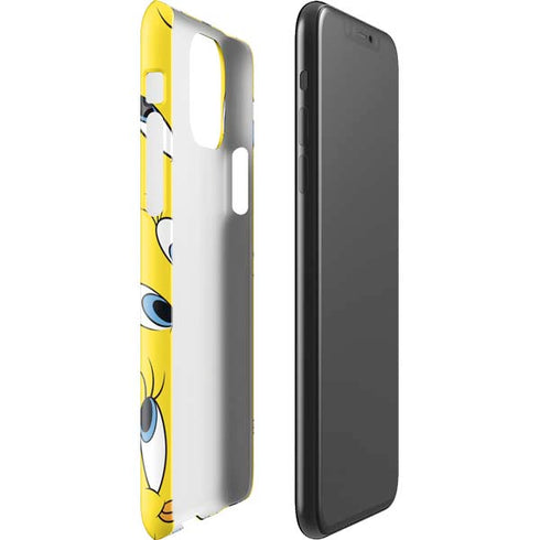 Looney Tunes Tweety Bird Super Sized Pattern iPhone 11 Pro Max Lite Case