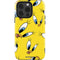 Looney Tunes Tweety Bird Super Sized Pattern iPhone 14 Pro Impact Case