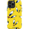 Looney Tunes Tweety Bird Super Sized Pattern iPhone 15 Pro Max Impact Case