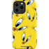 Looney Tunes Tweety Bird Super Sized Pattern iPhone 14 Pro Max Impact Case