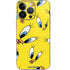 Looney Tunes Tweety Bird Super Sized Pattern iPhone 15 Pro Skin