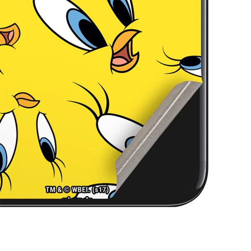 Looney Tunes Tweety Bird Super Sized Pattern iPhone SE (2nd & 3rd Gen) Skin