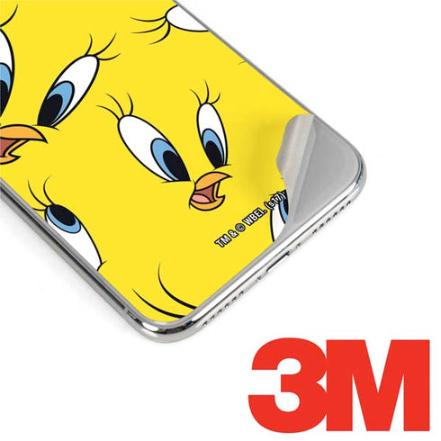 Looney Tunes Tweety Bird Super Sized Pattern iPhone XS Max Skin