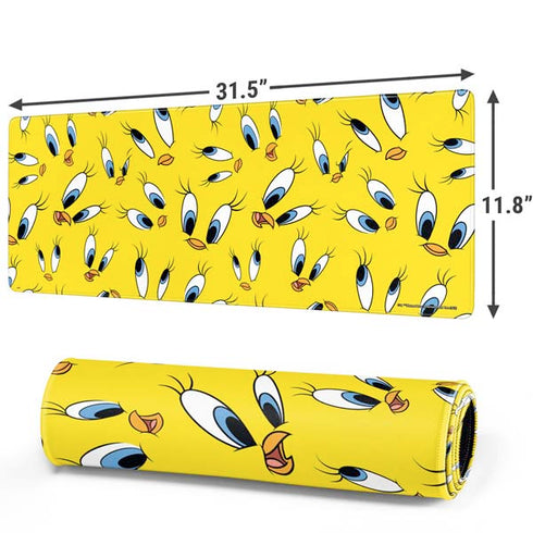 Looney Tunes Tweety Bird Super Sized Pattern Gaming Mouse Pad