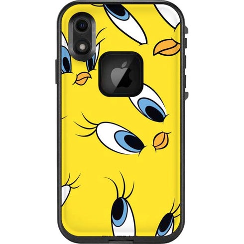 Looney Tunes Tweety Bird Super Sized Pattern LifeProof Fre iPhone Skin