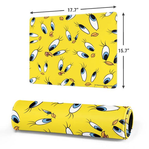 Looney Tunes Tweety Bird Super Sized Pattern Gaming Mouse Pad