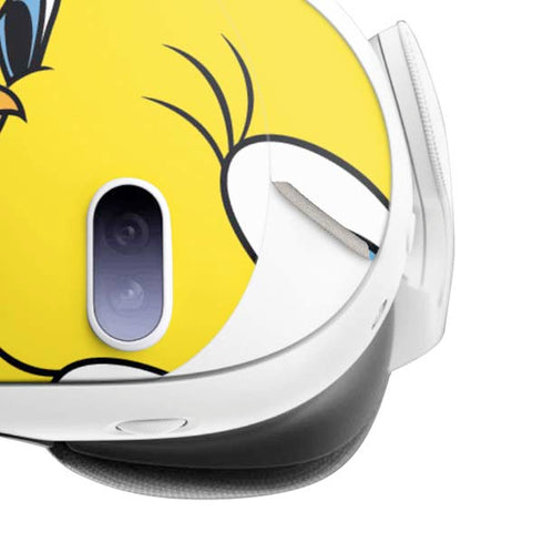 Looney Tunes Tweety Bird Super Sized Pattern Meta Quest 3 Skin
