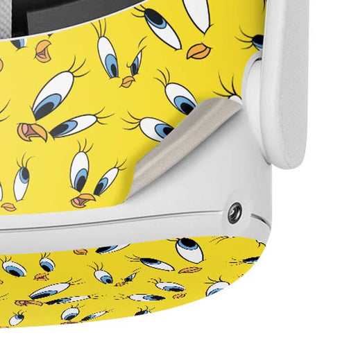 Looney Tunes Tweety Bird Super Sized Pattern Oculus Quest 2 Skin