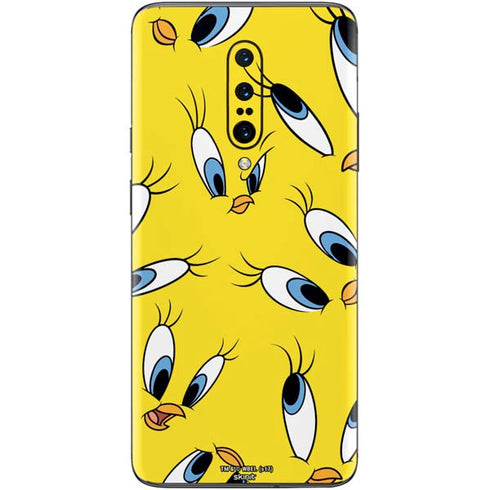 Looney Tunes Tweety Bird Super Sized Pattern OnePlus 7 Pro Skin