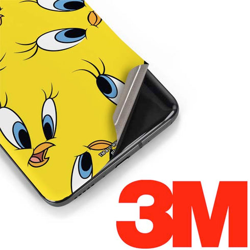 Looney Tunes Tweety Bird Super Sized Pattern OnePlus 7 Pro Skin