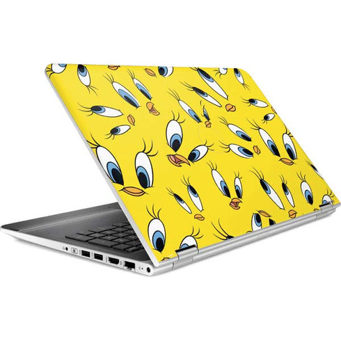 Looney Tunes Tweety Bird Super Sized Pattern HP Pavilion Skin