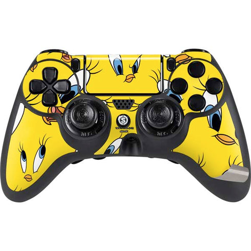 Looney Tunes Tweety Bird Super Sized Pattern PS4/PC SCUF Impact Controller Skin