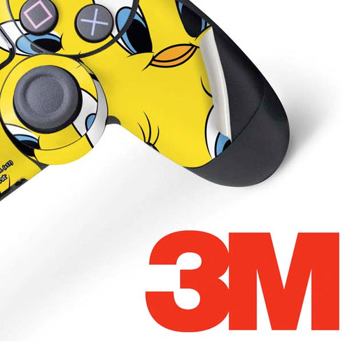 Looney Tunes Tweety Bird Super Sized Pattern PS4 Pro/Slim Controller Skin