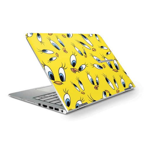 Looney Tunes Tweety Bird Super Sized Pattern HP Spectre Skin