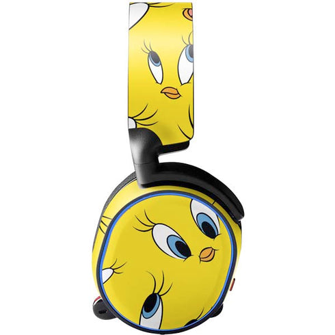 Looney Tunes Tweety Bird Super Sized Pattern SteelSeries Arctis 3 Skin