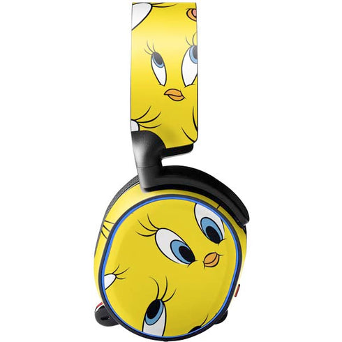 Looney Tunes Tweety Bird Super Sized Pattern SteelSeries Arctis 5 Skin