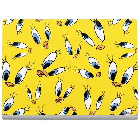 Looney Tunes Tweety Bird Super Sized Pattern Surface Book 2 13.5in Skin