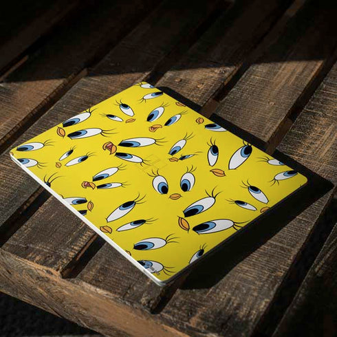 Looney Tunes Tweety Bird Super Sized Pattern Surface Laptop 2 Skin