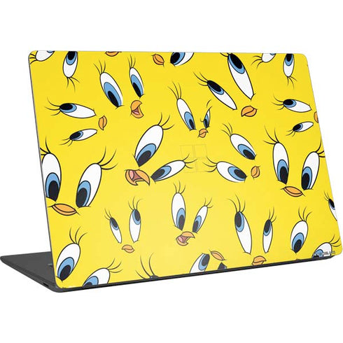 Looney Tunes Tweety Bird Super Sized Pattern Surface Laptop 4 15in Skin