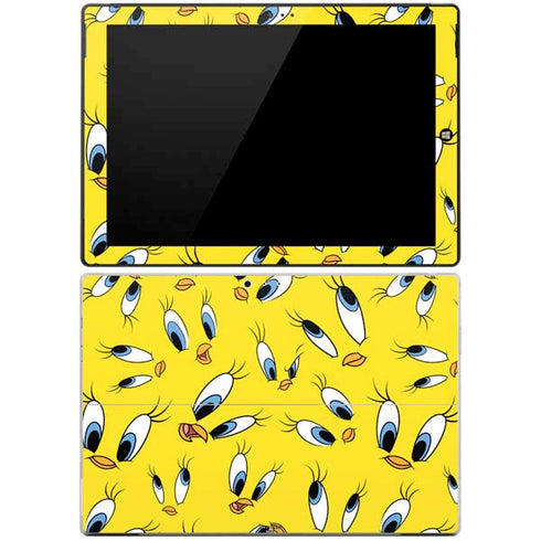 Looney Tunes Tweety Bird Super Sized Pattern Surface Pro 3 Skin