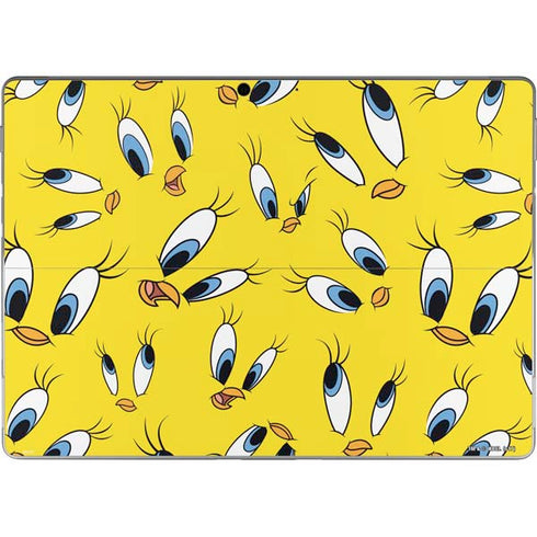 Looney Tunes Tweety Bird Super Sized Pattern Surface Pro 8 Skin