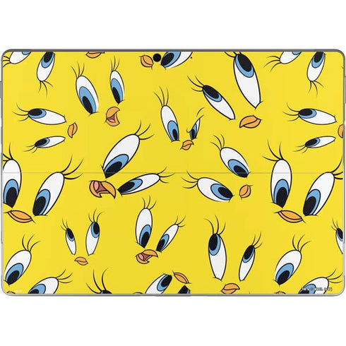 Looney Tunes Tweety Bird Super Sized Pattern Surface Pro 9 Skin