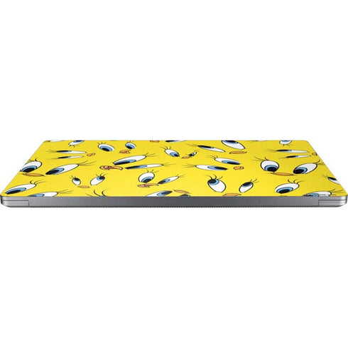 Looney Tunes Tweety Bird Super Sized Pattern Universal Laptop 12in (9.8 x 6.8in) Skin