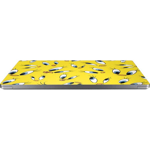 Looney Tunes Tweety Bird Super Sized Pattern Universal Laptop 17in (13.8 x 10in) Skin